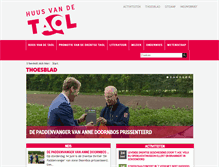 Tablet Screenshot of huusvandetaol.nl